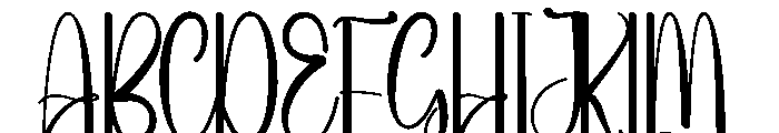 Summer Oustilldown Font UPPERCASE