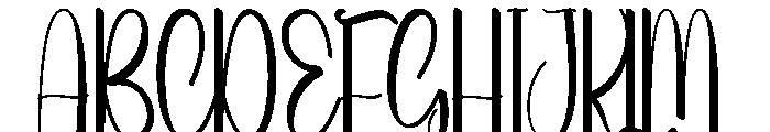 Summer Overthingking Font UPPERCASE