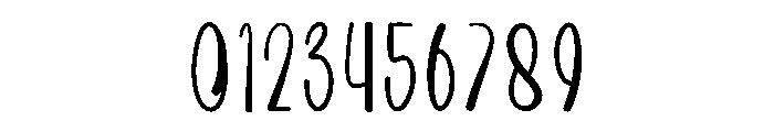 Summer Paint Font OTHER CHARS