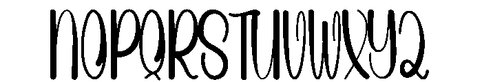 Summer Paint Font UPPERCASE