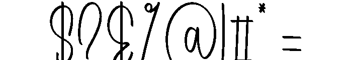 Summer Pancake Font OTHER CHARS