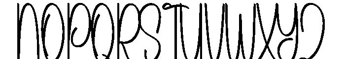 Summer Pancake Font UPPERCASE