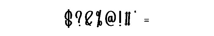 Summer Park Font OTHER CHARS