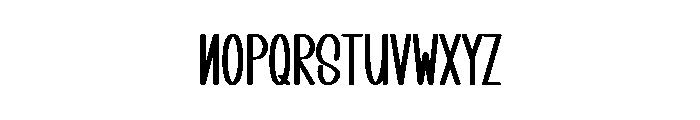 Summer Park Font UPPERCASE