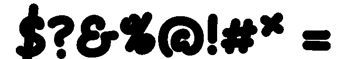 Summer Pleasure Font OTHER CHARS