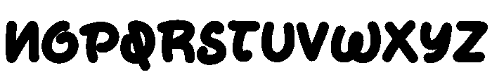 Summer Pleasure Font UPPERCASE