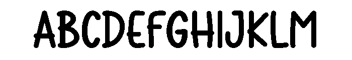 Summer Preppy Font UPPERCASE