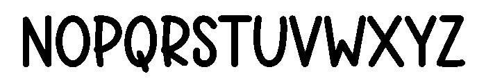 Summer Preppy Font LOWERCASE