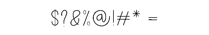 Summer Pumpkin Font OTHER CHARS