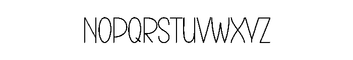 Summer Pumpkin Font LOWERCASE