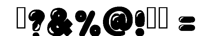 Summer Retro Regular Font OTHER CHARS