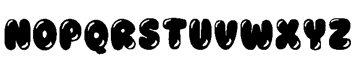 Summer Retro Regular Font LOWERCASE