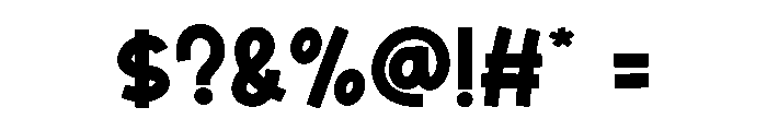 Summer Senior Font OTHER CHARS
