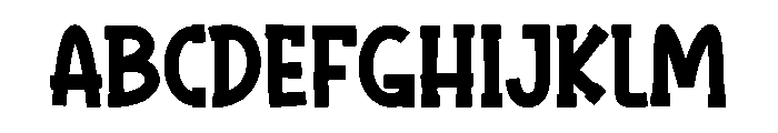Summer Senior Font UPPERCASE