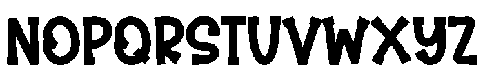 Summer Senior Font LOWERCASE