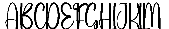 Summer Sigletime Font UPPERCASE