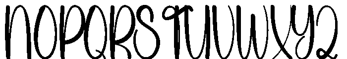 Summer Sigletime Font UPPERCASE