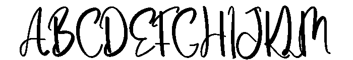 Summer Simpleday Font UPPERCASE