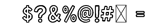 Summer Sketch Font OTHER CHARS