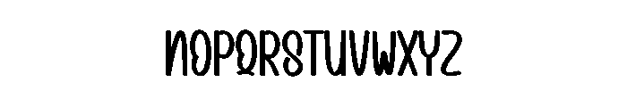 Summer Somethink Font LOWERCASE
