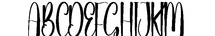 Summer Spellbook Font UPPERCASE