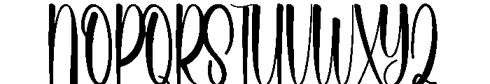 Summer Spellbook Font UPPERCASE