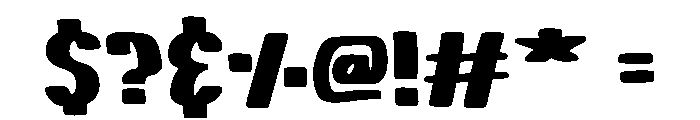 Summer Splashy Regular Font OTHER CHARS