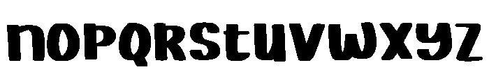 Summer Splashy Regular Font UPPERCASE