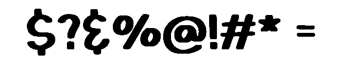 Summer Stickers Regular Font OTHER CHARS