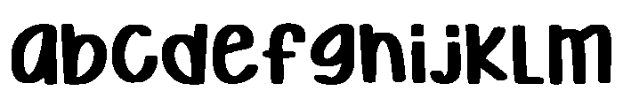 Summer Stickers Regular Font UPPERCASE