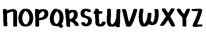 Summer Stickers Regular Font UPPERCASE