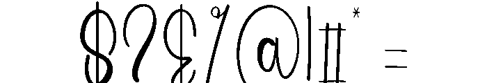 Summer Studying Font OTHER CHARS