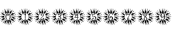 Summer Sun Magic Font OTHER CHARS