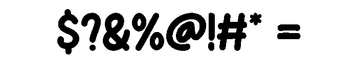 Summer Sunday Regular Font OTHER CHARS