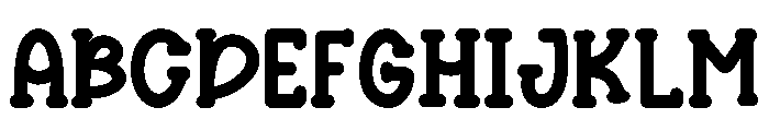 Summer Sunday Regular Font UPPERCASE