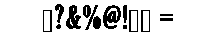Summer Trophis Regular Font OTHER CHARS