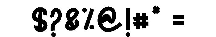 Summer Trophis Font OTHER CHARS