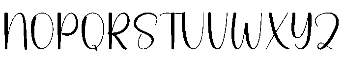 Summer Twilight Font UPPERCASE