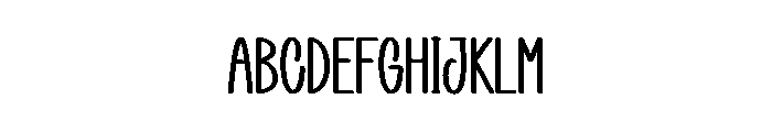 Summer Twinkle Font UPPERCASE
