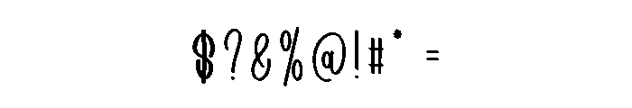 Summer United Font OTHER CHARS