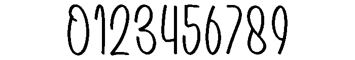 Summer Vabury Font OTHER CHARS