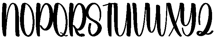 Summer Valena Font UPPERCASE