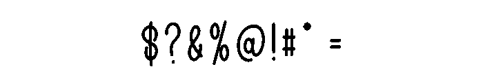 Summer Vibe Font OTHER CHARS