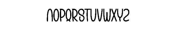 Summer Vibe Font UPPERCASE