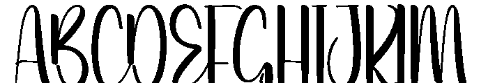 Summer Vocations Font UPPERCASE