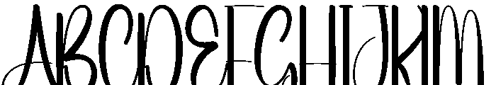 Summer Whimlove Font UPPERCASE