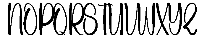 Summer Windhover Font UPPERCASE