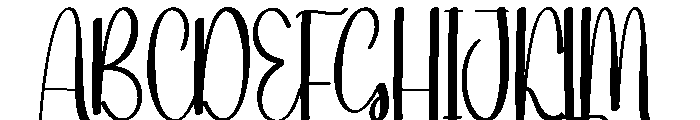 Summer Wonderland Font UPPERCASE