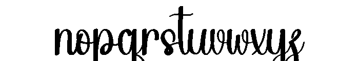Summer Wonderland Font LOWERCASE
