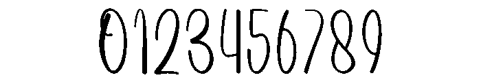 Summer Working Font OTHER CHARS